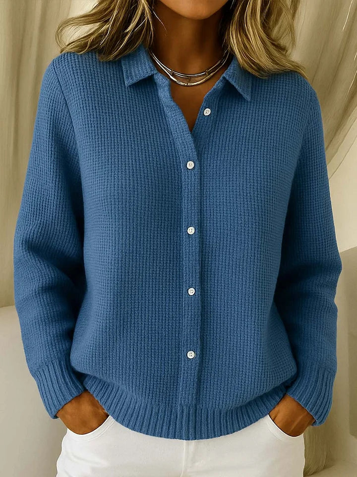 Harlow | Elegante Cozy Brei Cardigan