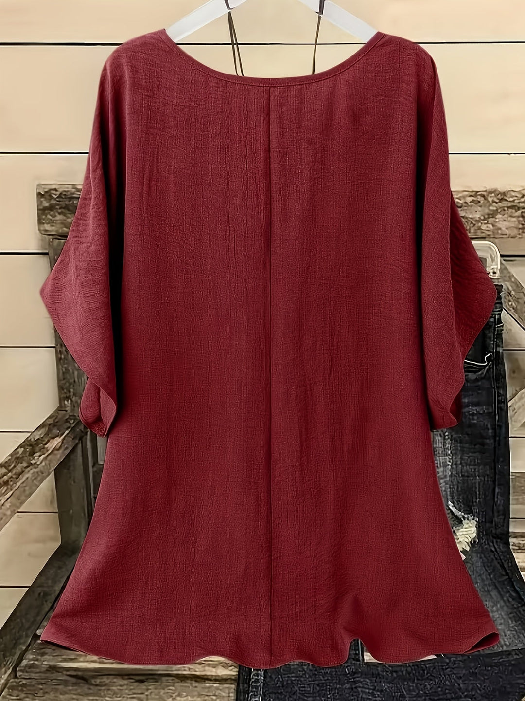 Maeve | Vloeiende Batwing Blouse