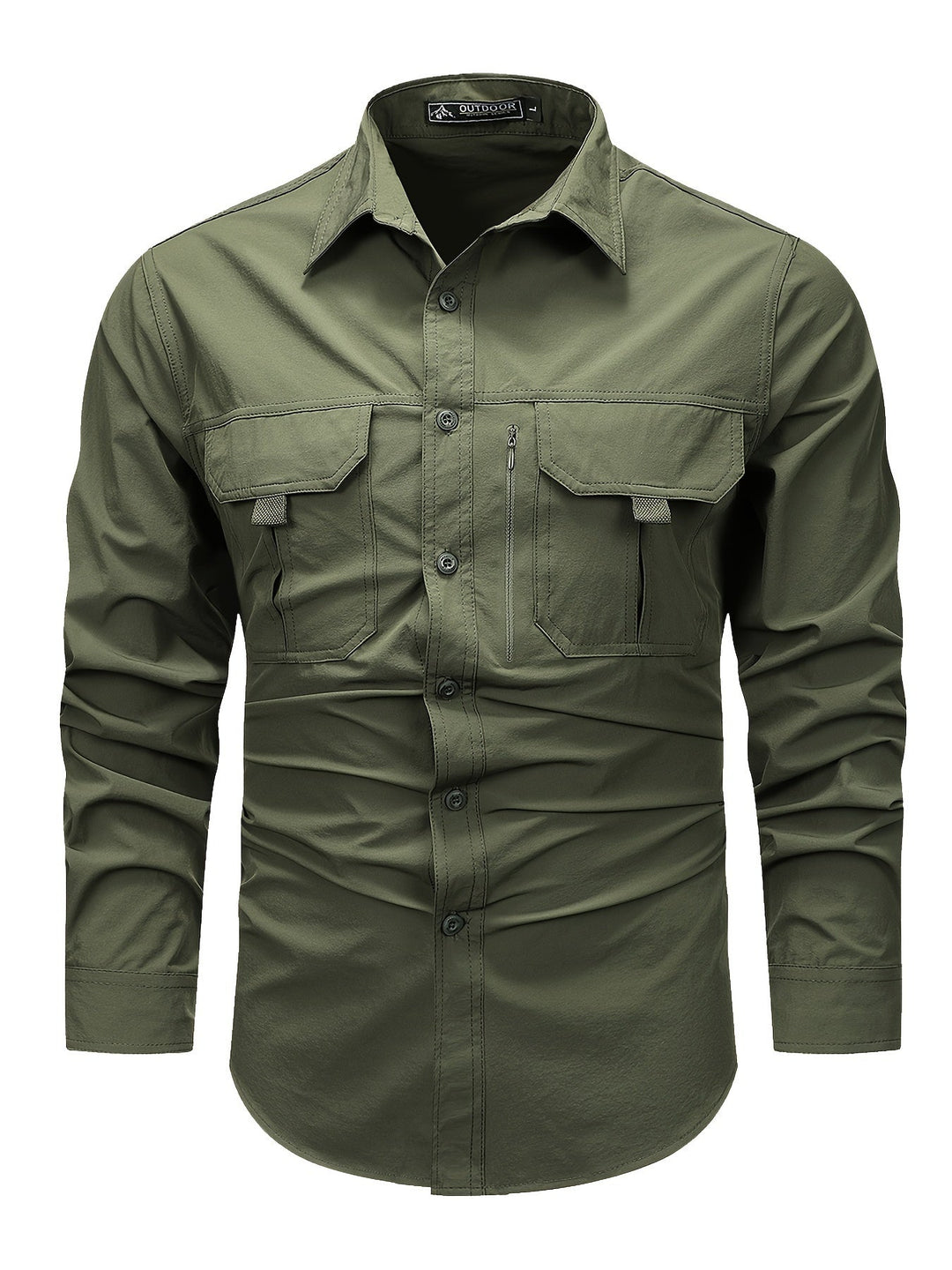 Duncan | Robuuste Multi-Pocket Cargo Shirt