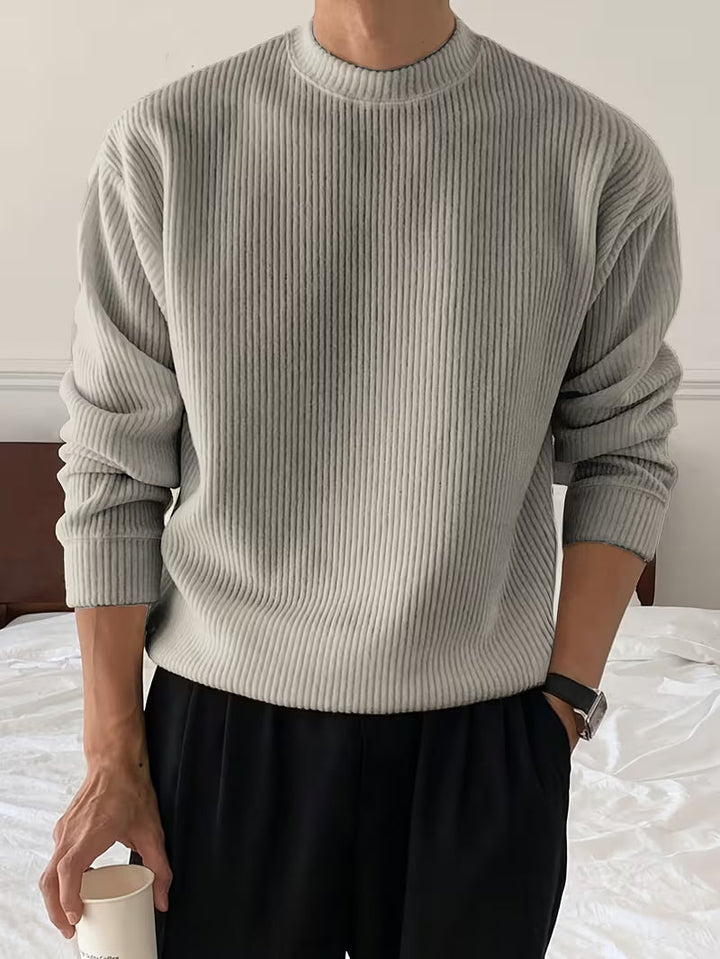 Kellan | Trui Langsleeve Geribbelde Shirt