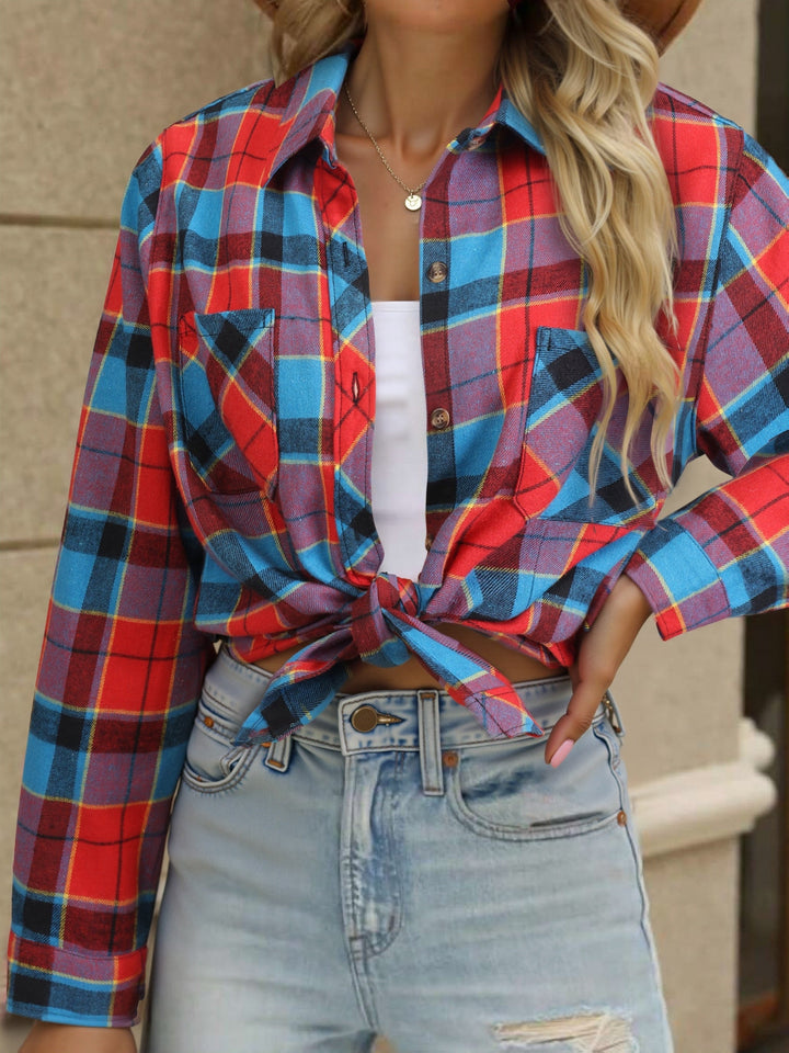 Everly | Ontspannen Buffalo Check Shirt