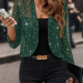 Elaine | Shimmer Cropped Jacket