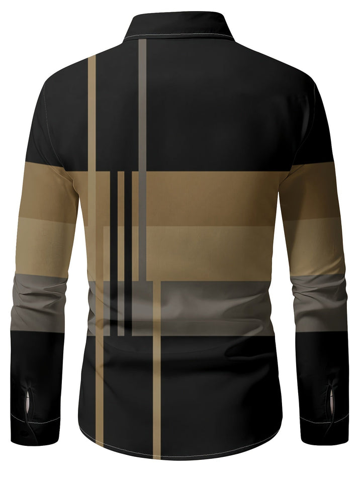 Rueben | Kleurblok Langsleeve Shirt