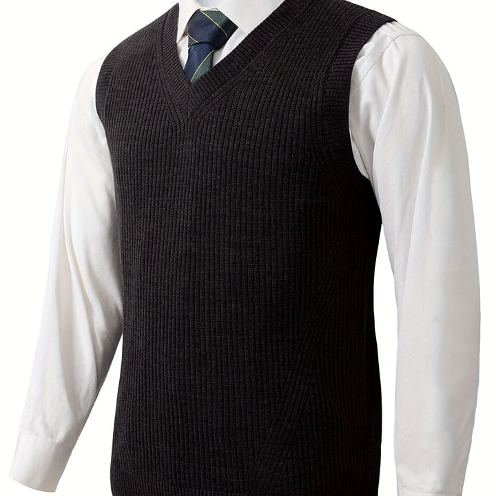 Ellis | Classic V-hals Sweater Vest