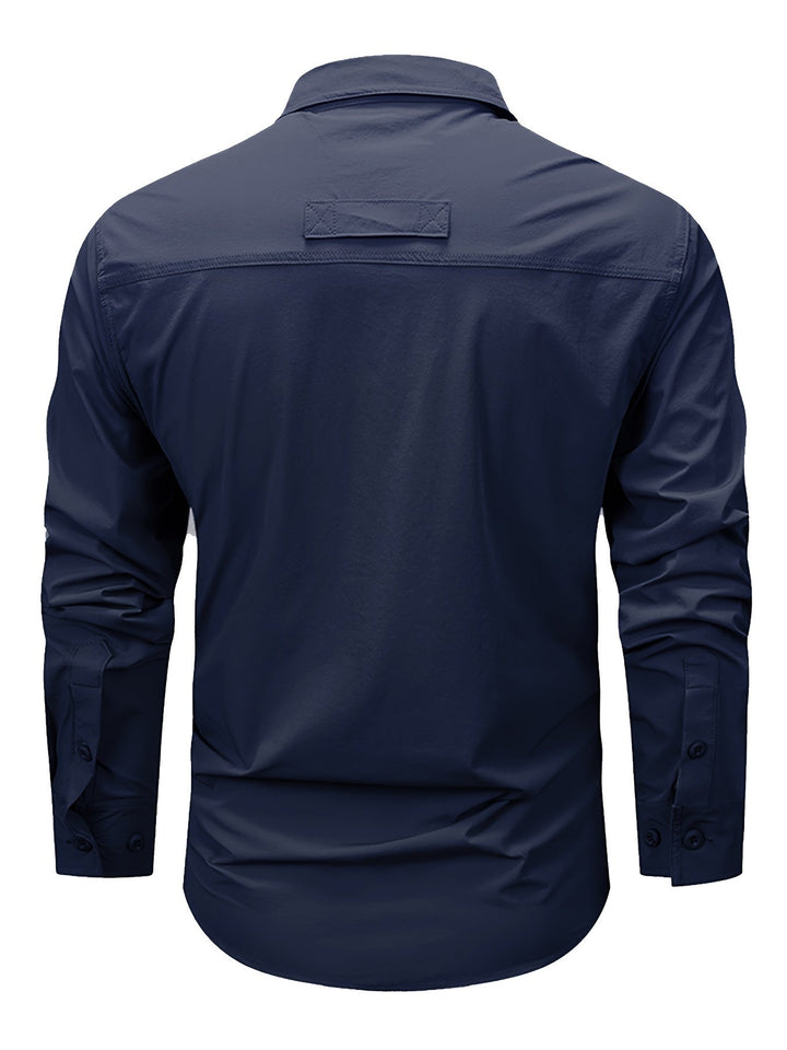 Duncan | Robuuste Multi-Pocket Cargo Shirt