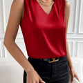 Elsie | Elegante Mouwloze V-Hals Top