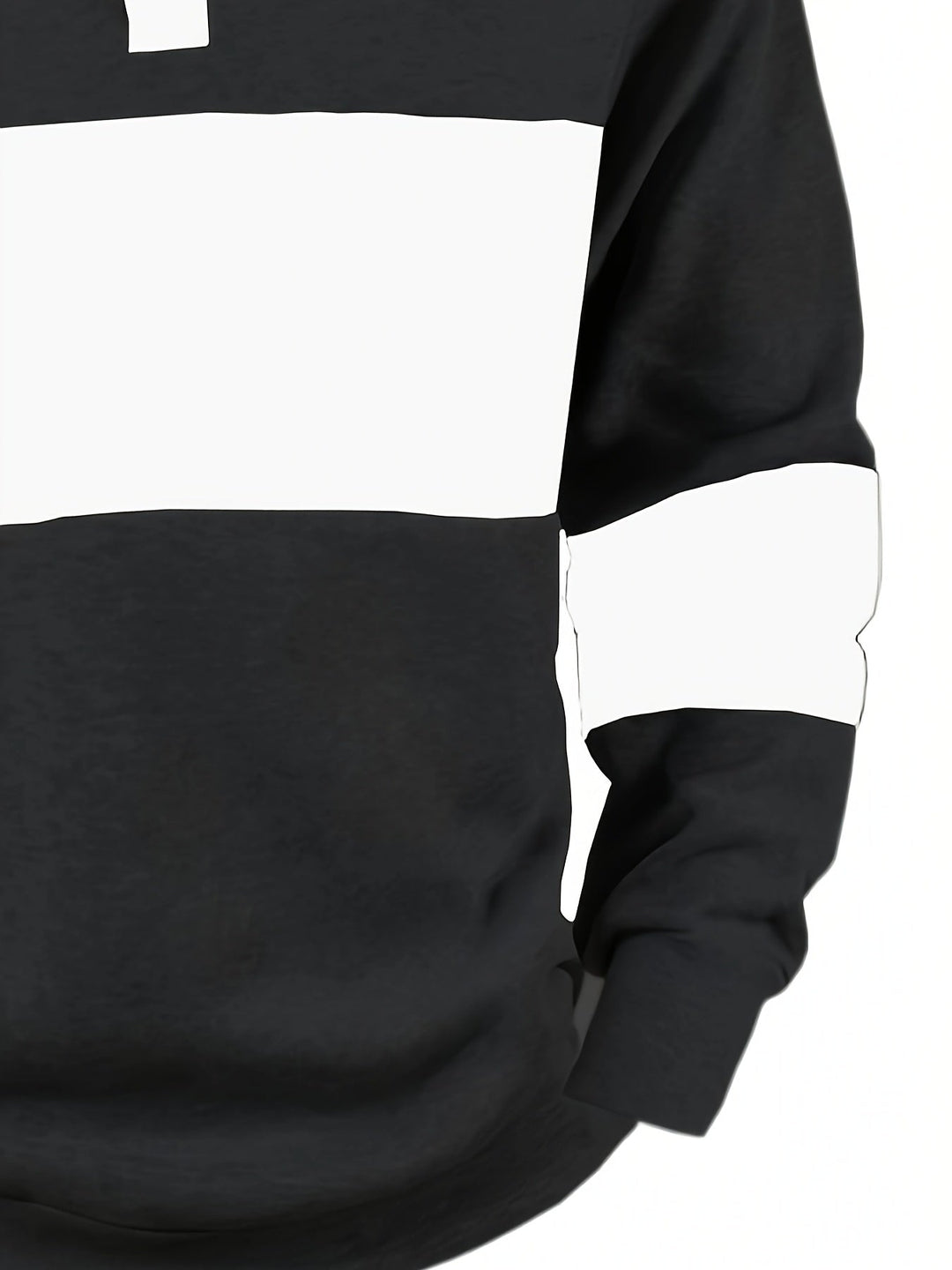 Grayson | Kleur-Block Lange Mouw Polo Shirt