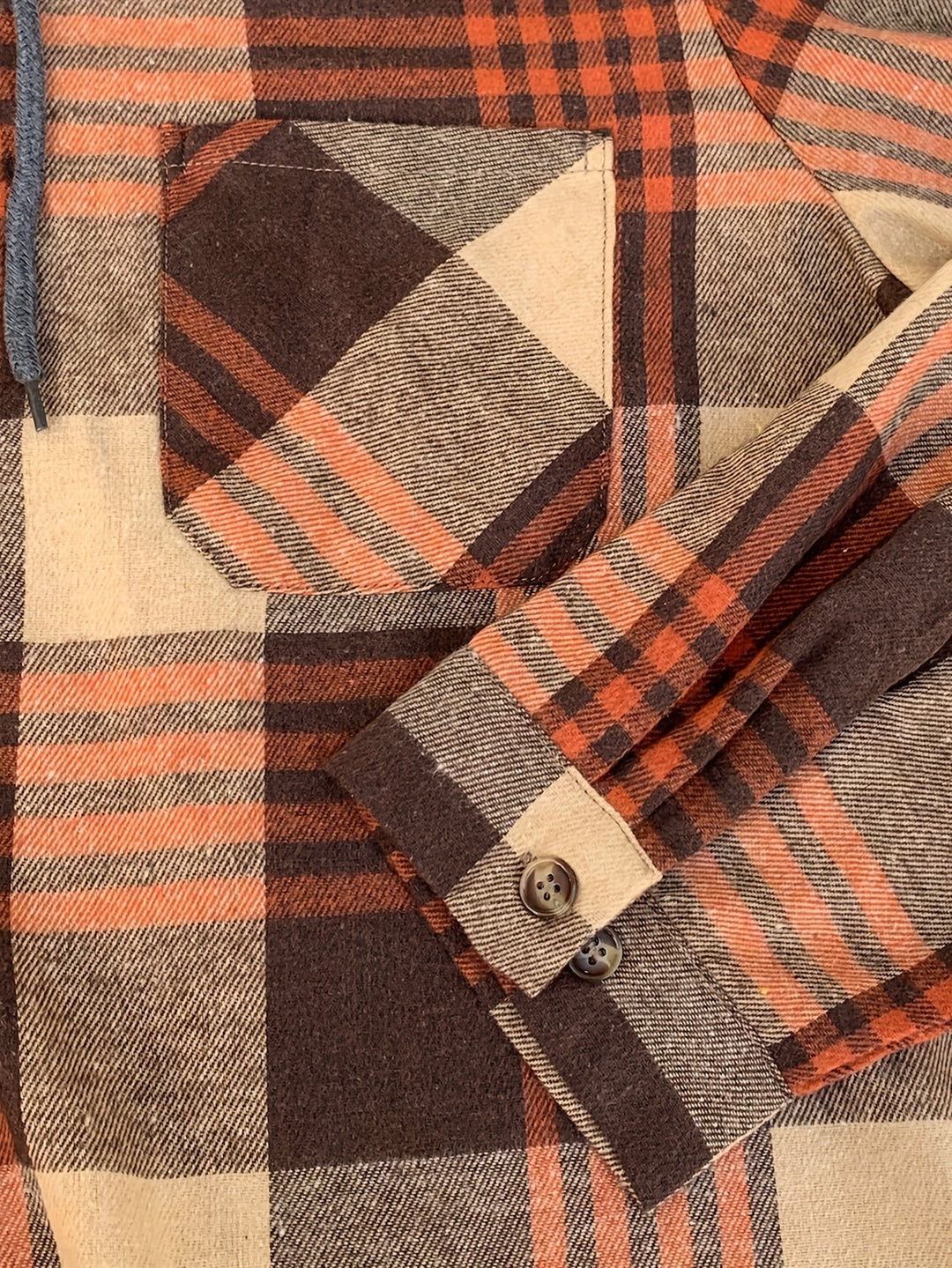 Braxton | Geruite Hoodie Shirt