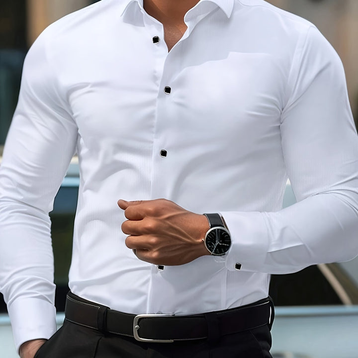 Bradley | Verfijnde Slim-Fit Overhemd