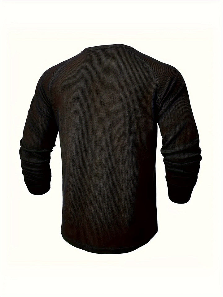 Graham | Klassieke Button Henley Shirt