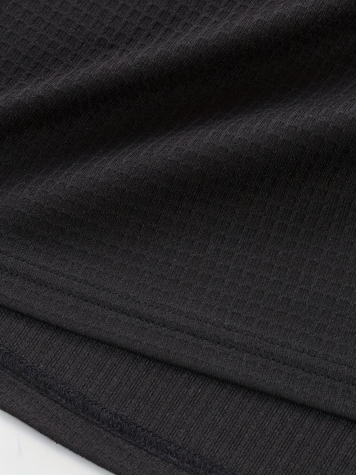 Curtis | Getextureerde Lange Mouwen Henley