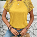 Marianne | T-shirt met Kantmouwen