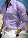 Bennett | Gestreepte Lange Mouwen Shirt