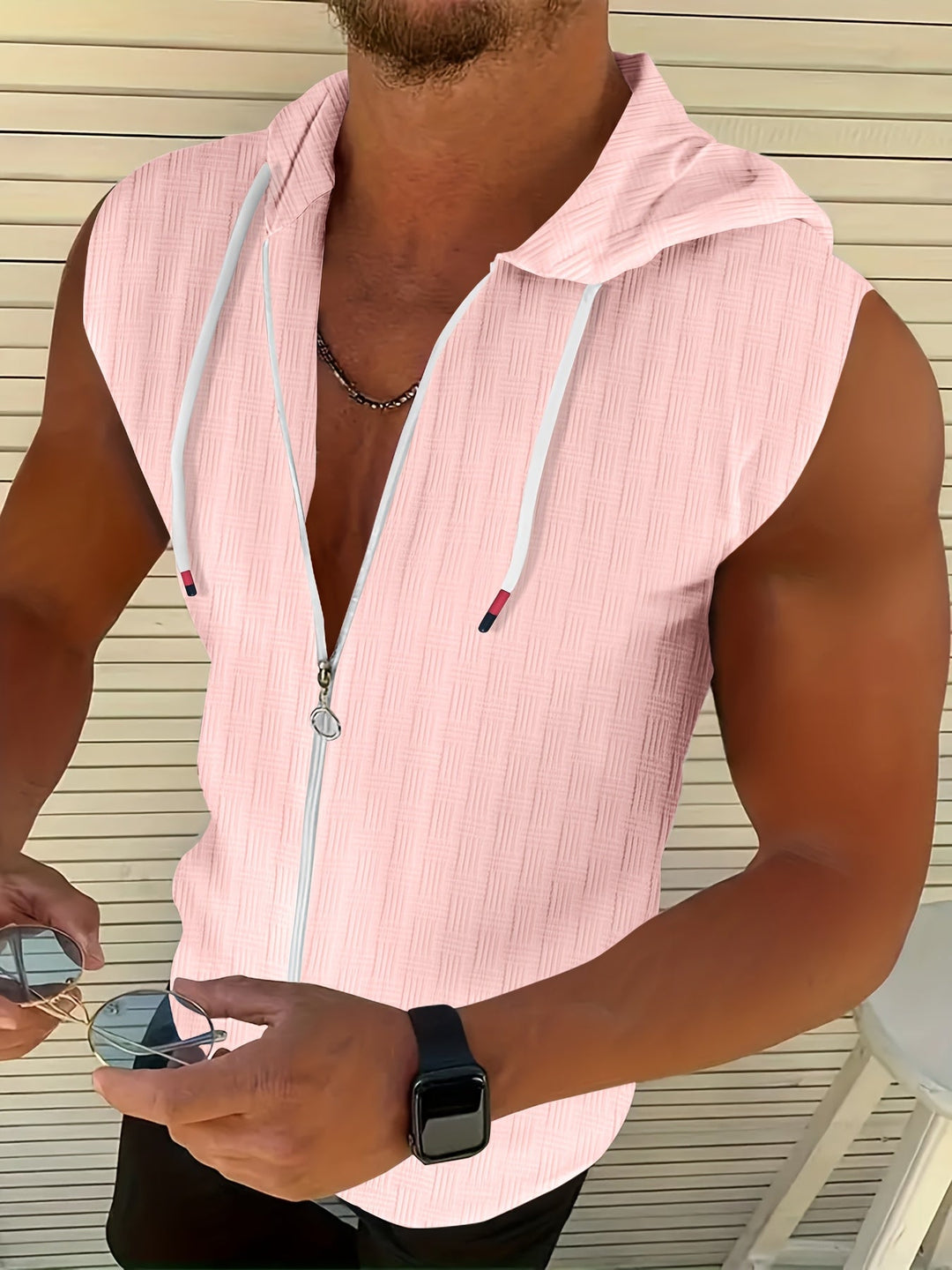 Rhett | Hooded Zip Tanktop