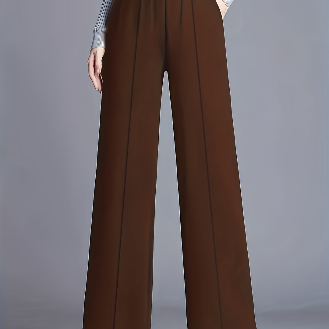 Claudia | Hoge Taille Wijde Pantalon