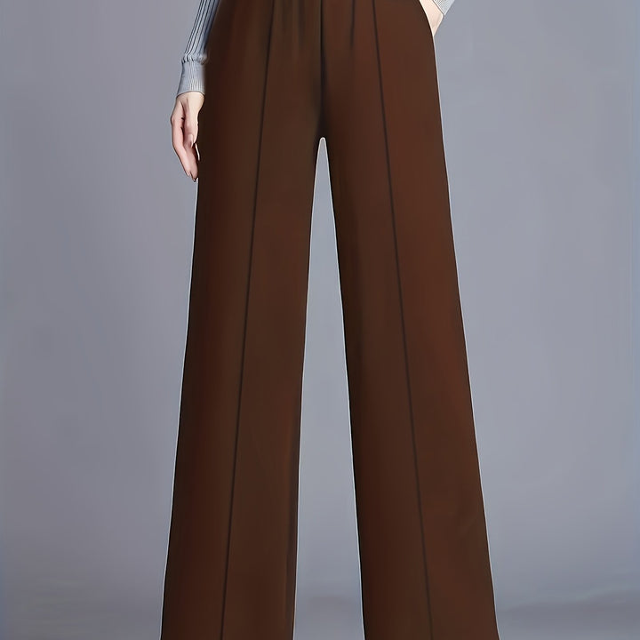 Claudia | Hoge Taille Wijde Pantalon