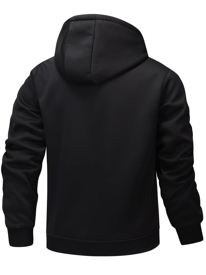 Russell | Gezellige Hooded Zip-Up Jas