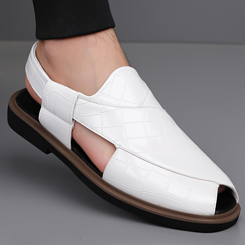 Malcolm | Geweven-Stijl Comfort Sandalen