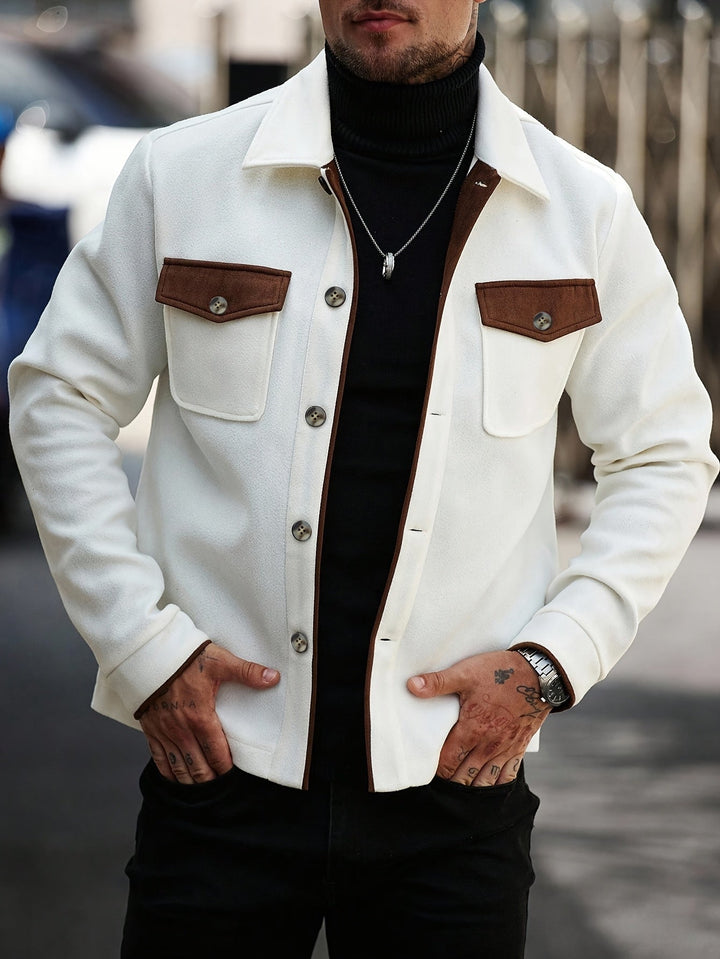 Wallace | Klassieke Contrast Overshirt