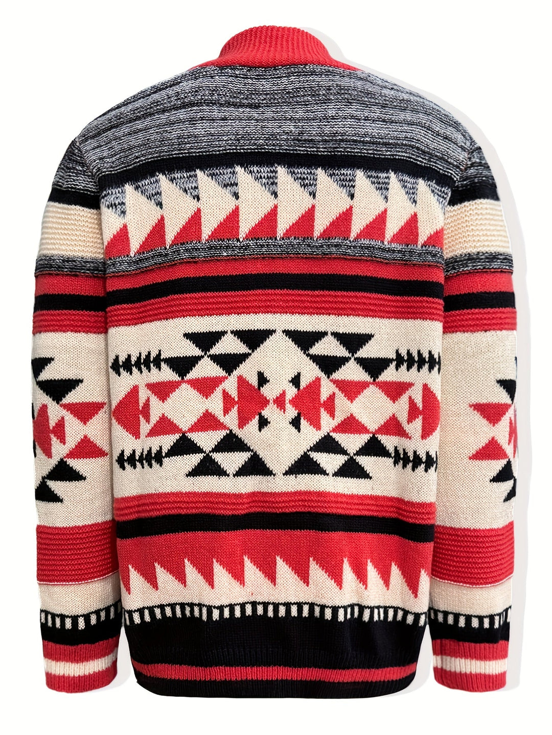 Callum | Patroon Gevoerde Cardigan