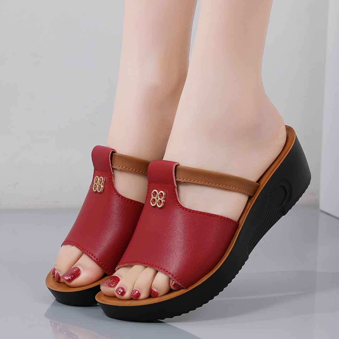 Eleanor | Comfort Wedge Sandalen