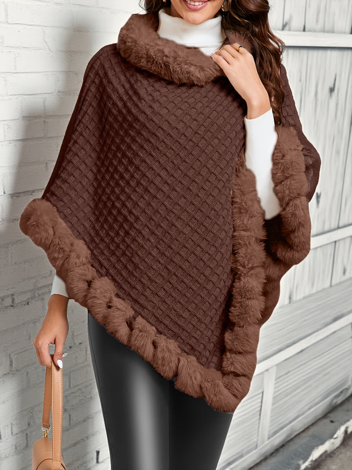 Wilg | Gezellige Bontafwerking Poncho