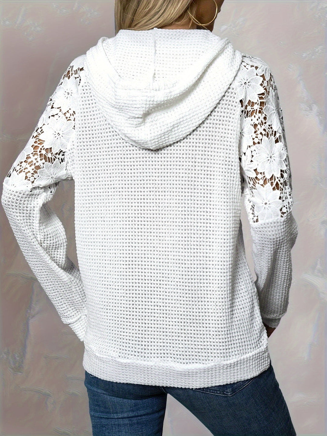 Linnea | Bloemengeborde Hoody
