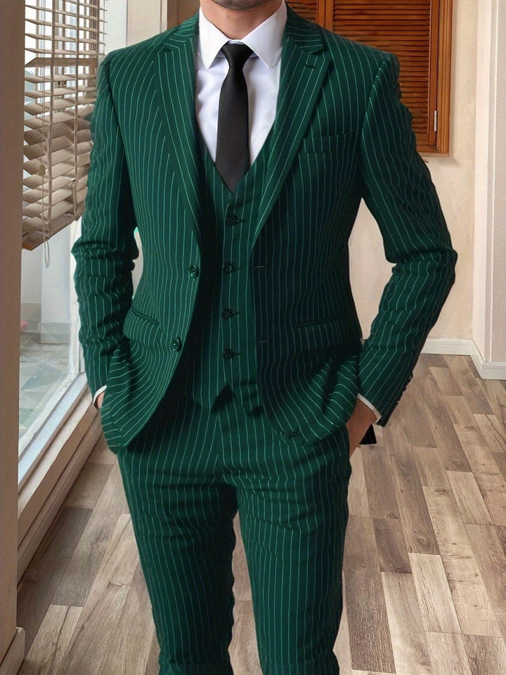 Sullivan | Drie-delige Pinstripe Pak