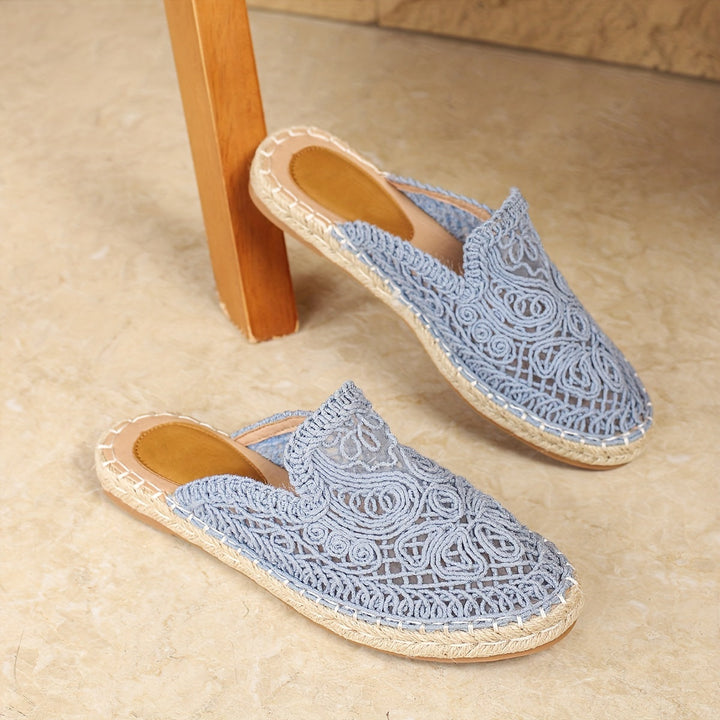 Bonnie | Geweven Slip-On Muilen