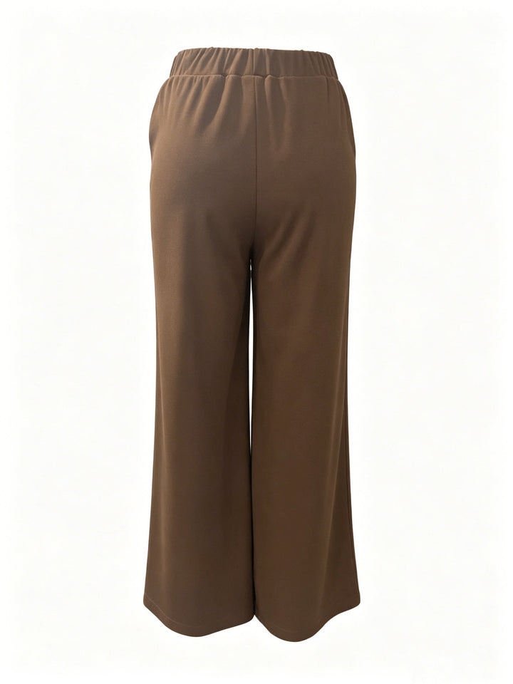 Claudia | Hoge Taille Wijde Pantalon