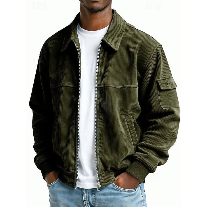 Jasper | Geribbelde Textuur Jacket