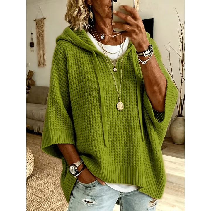 Carol | Ontspannen Wafeltextuur Hoodie