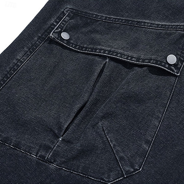 Rowan | Relaxed Wide-Leg Cargo Broek