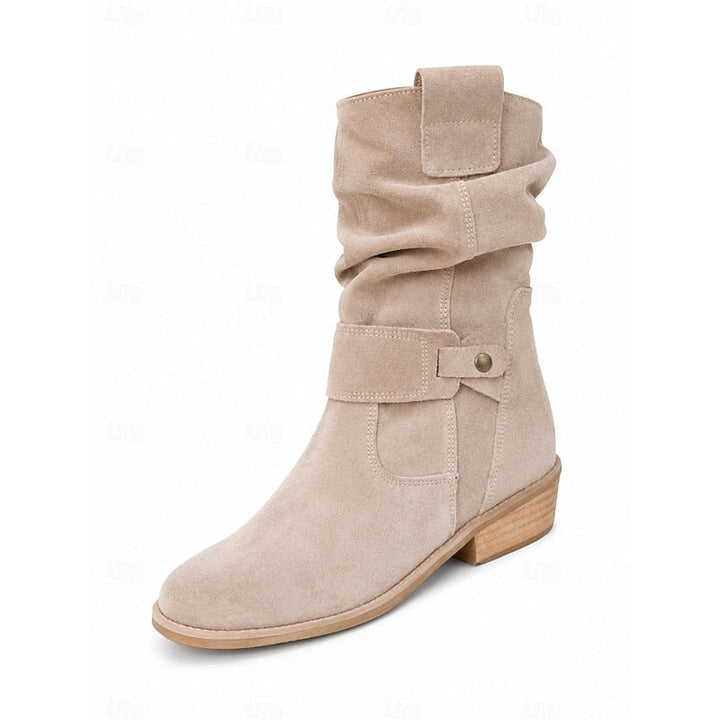Tessa | Slouchy Buckle Enkelboots
