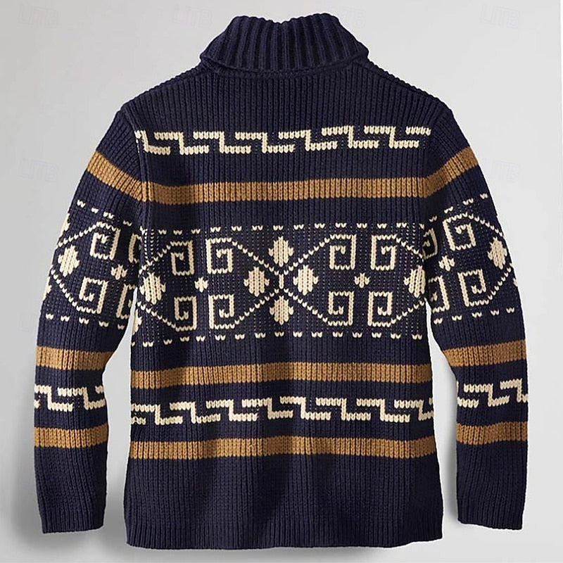 Sawyer | Patroon Rits Cardigan
