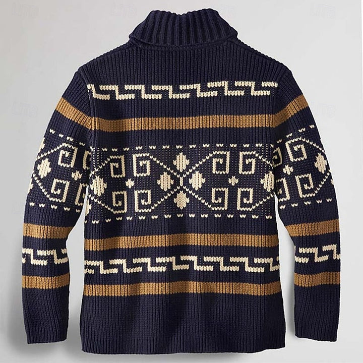 Sawyer | Patroon Rits Cardigan