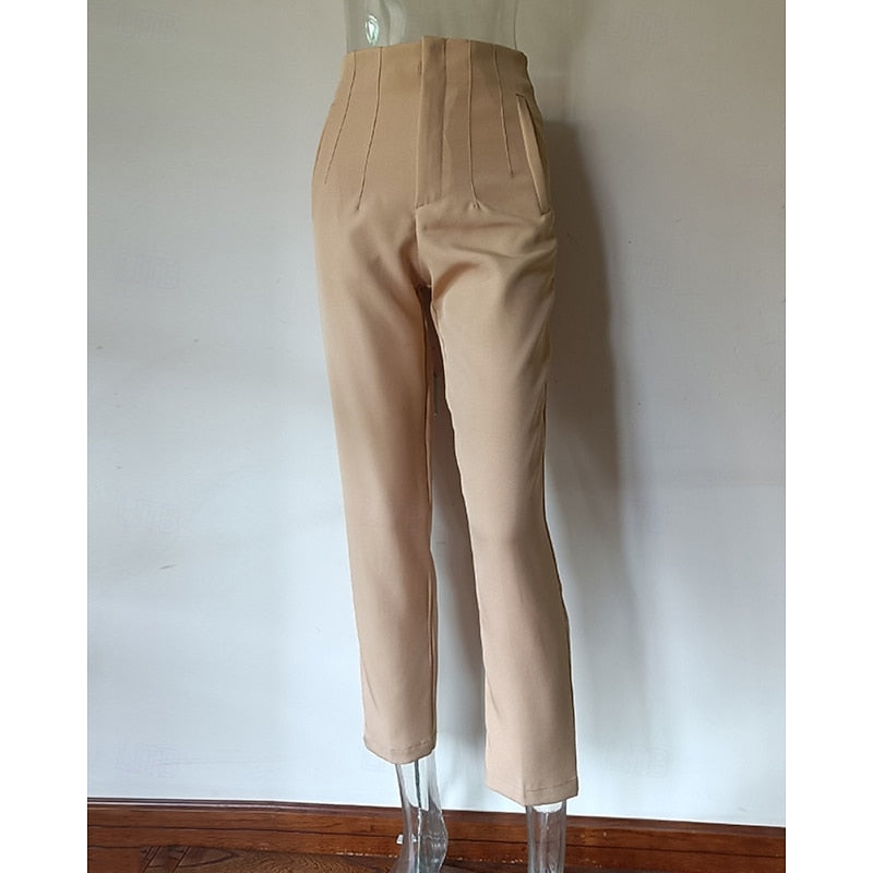 Adrienne | Hoge Taille Tailored Broek