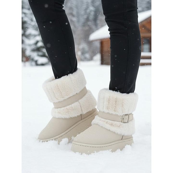 Cecily | Gezellige Sneeuwlaarzen met Bonttrim