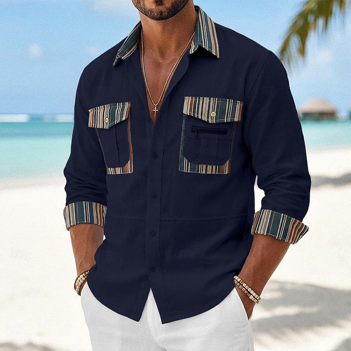 Jasper | Lange Mouwen Utility Shirt