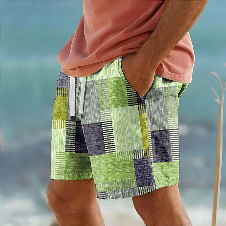 Dean | Patchwork Vakantie Zwemshorts