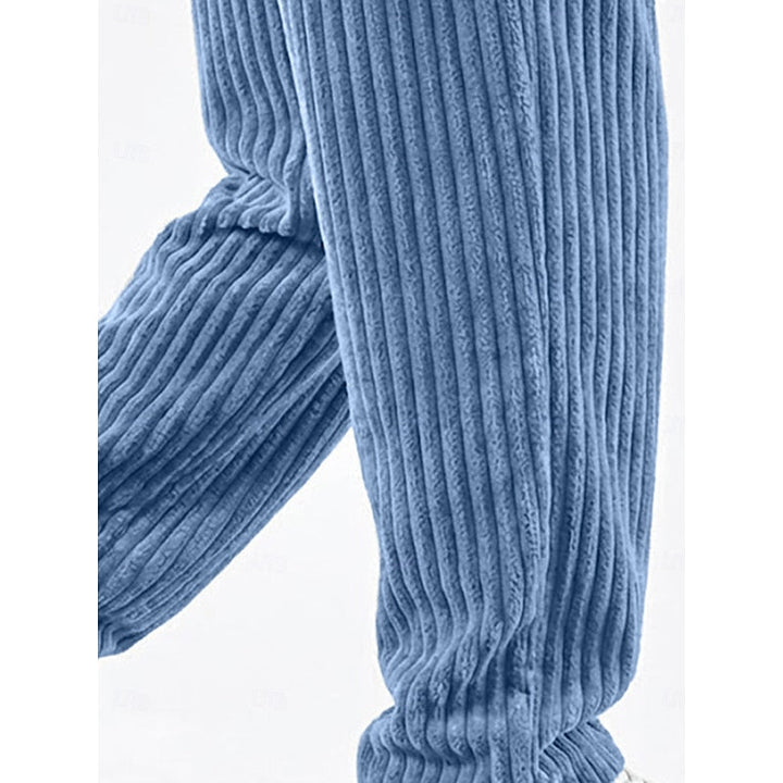 Bradford | Geribbelde Rechte Broek