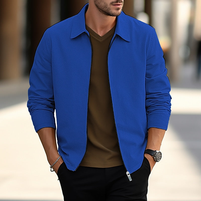 Blake | Lichtgewicht Textured Overshirt