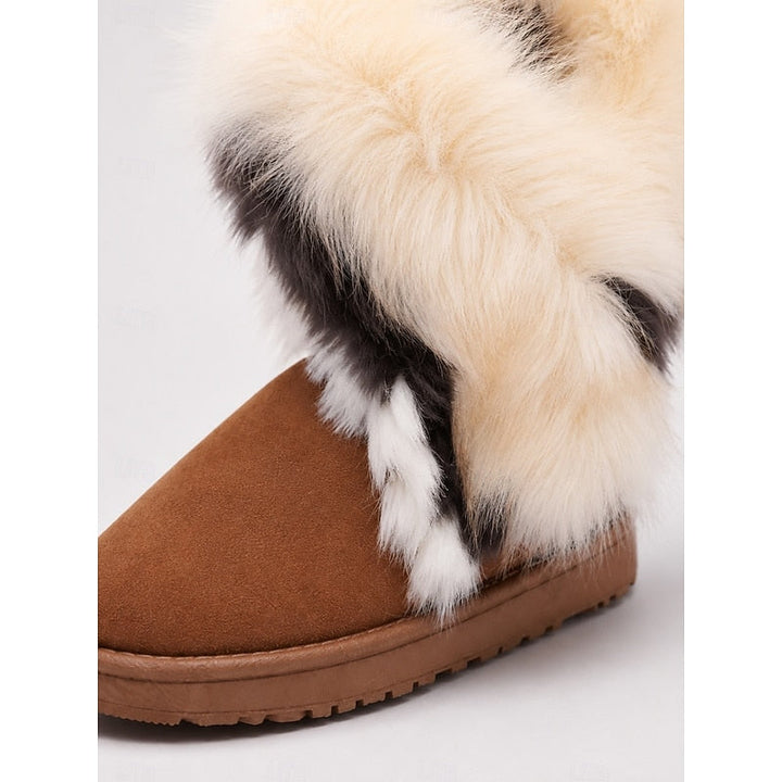Ramona | Fluffy-Trimmed Winterlaarzen