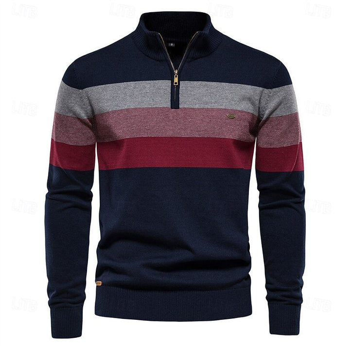 Gerald | Kwart-Zip Breisweater