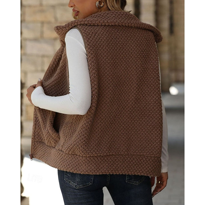 Willow | Gezellige Textuur Zip Vest