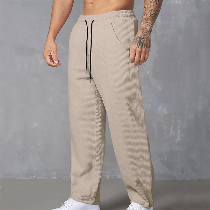 Crosby | Ontspannen Geribbelde Broek