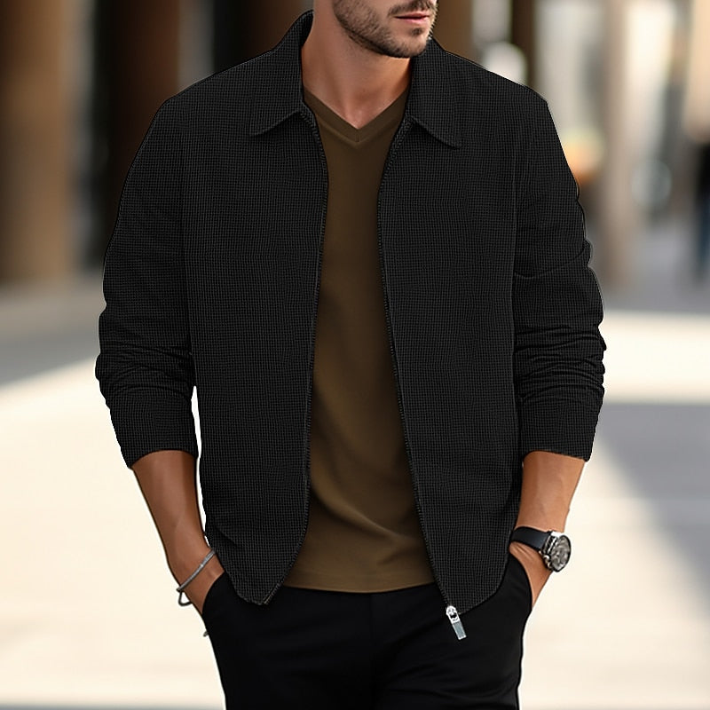 Blake | Lichtgewicht Textured Overshirt
