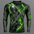 Ronan | Skelet Gitaar Halloween Lange Mouwen Shirt