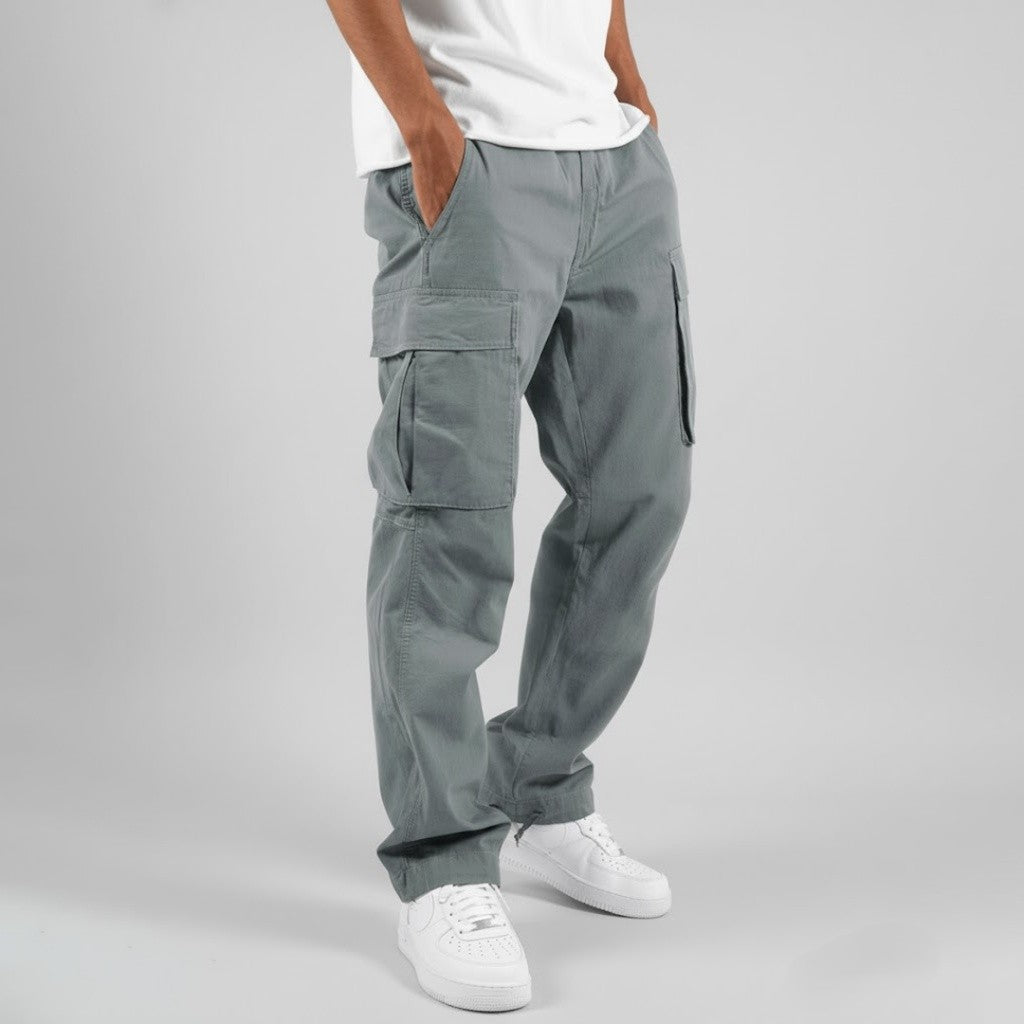 Spencer | Relaxed Fit Cargo Broek met Zijzakken