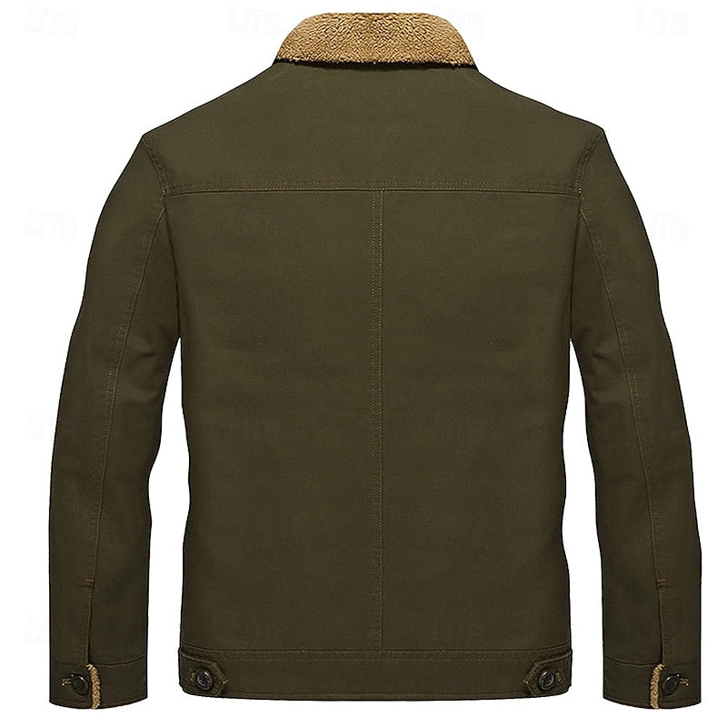 Sawyer | Fleece-Kraag Utility Jacket